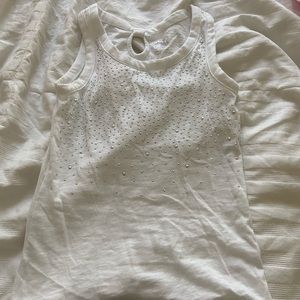 white jem top